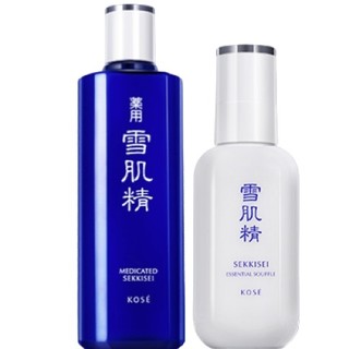 cdf会员购、新补货：SEKKISEI 雪肌精 雪水轻绵乳套装 2件装(化妆水180ml+美容液140ml)