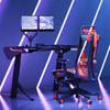 Motostuhl 摩伽 Monster电竞桌专业游戏电脑桌人体工学工程学站立双电机升降桌 红色电竞桌+eS6电竞椅