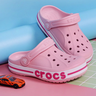 crocs 卡骆驰 男孩女孩鞋 户外沙滩鞋透气休闲凉鞋潮流拖鞋洞鞋 205100-606 C4