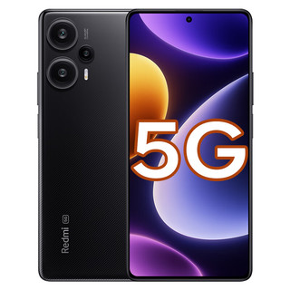 小米 Redmi 红米Note12Turbo 新品5G手机 碳纤黑 12G+256G(碎屏套装)