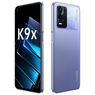 OPPO K9x 5G新品手机oppo全网通K7x k9s升级版 oppok9x 银紫超梦 8GB+256GB 5G全网通 官方标配