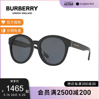 BURBERRY 博柏利 简约时尚黑框女款太阳镜墨镜 0BE4231D