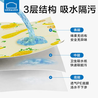 乐扣乐扣（LOCK&LOCK）一次性餐垫宝宝外出吃饭便携桌垫小学生午餐垫儿童免洗桌布 汽车乐园20片