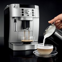 De'Longhi 德龙 意式咖啡机全自动22.110磨豆意式研磨奶泡一体机家用办公室
