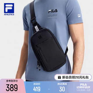 FILA 斐乐 官方男包挎包胸包2023夏季新款包包运动包休闲包斜挎包