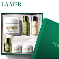 LA MER 海蓝之谜 护肤品套装（面霜30ml+精萃水30ml+焕肤水30ml+会员加赠 面霜3.5ml*2）