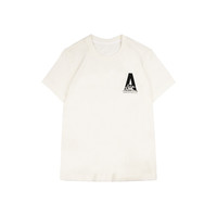 Avia 爱威亚 女式t恤纯色宽松背面时尚字母短袖t恤女体恤