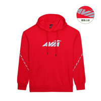 Avia 爱威亚 春秋季男士简约印花连帽宽松运动上衣男士套头卫衣