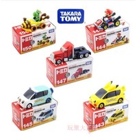 TAKARA TOMY 多美 TOMY多美卡合金车模 143号皮卡丘 擎天柱 超级玛丽 马里奥赛车