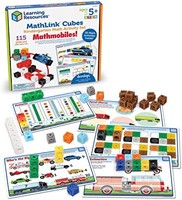 Learning Resources MathLink Cubes 幼儿园数学活动套装