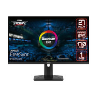 MSI 微星 G274QPF-QD 27英寸Rapid-IPS显示器（2K、170Hz、95%DCI-P3、HDR400）