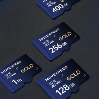 MOVE SPEED 移速 YSTFH300 MicroSD存储卡 256GB（V60，U3，A2）