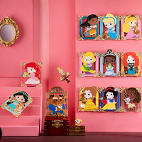 泡泡玛特 迪士尼公主与她的小伙伴系列-盲盒冰箱贴散盒周边