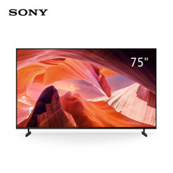 sony索尼kd75x80l75英寸高色域智能电视4khdr全面屏设计