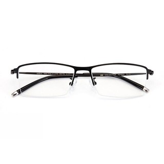 HAN 汉 HD4933 哑黑色合金眼镜框+1.60折射率 非球面镜片