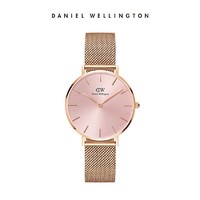 Daniel Wellington dw手表女32mm柔光樱花粉色时尚简约女表丹尼尔惠灵顿正品送女友