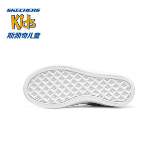 Skechers斯凯奇童鞋大童板鞋儿童跑鞋小白鞋女童运动鞋休闲跑鞋310142L