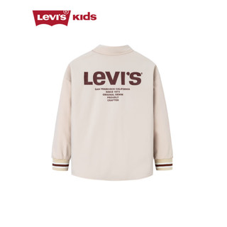 Levi's 李维斯童装2023春男童双面穿夹克儿童复古撞色外套 深辣椒红 160/76(L)