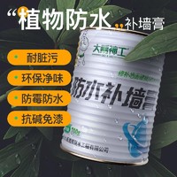 大禹神工 防水补墙膏白色墙面修补防潮防霉墙皮脱落修复乳胶漆腻子