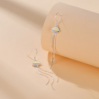 CHENG CENTENNIAL 百年宝诚 小行星可爱流苏925银耳挂长款女养耳洞时尚耳饰女友礼