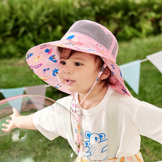 柠檬宝宝 儿童夏季防晒遮阳帽