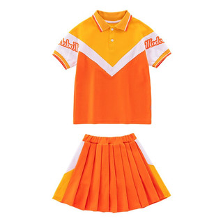 芯时代小学生夏装校服春秋装幼儿园园服运动服儿童班服套装三件套学院风 四件套 女生 130码