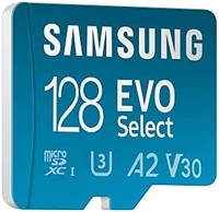 SAMSUNG 三星 EVO Select 128GB microSDXC UHS-I U3 130 MB/s 全高清 & 4K UHD 存储卡