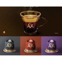L'OR 法国LOR咖啡胶囊80粒黑咖啡美式适用雀巢nespresso星巴克咖啡机