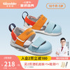 Ginoble 基诺浦 夏季凉鞋2023年新款1-5岁儿童鞋软底机能鞋GY1329 蓝色/橘色/白色/红色