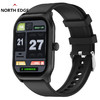 NORTH EDGE运动户外智能手表男士蓝牙通话语音助手心率血压卡路里计步腕表 NL77