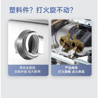 huayue 华悦 JZT-FZB2 台式燃气灶 5.0kW 不锈钢面板
