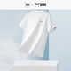 HLA 海澜之家 2023夏季新款熊猫舒适宽松刺绣男士凉感短袖T恤