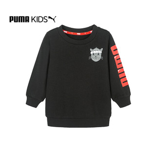 PUMA 彪马 LIL PUMA CREW TR 儿童针织卫衣 847697-35 亮粉红 164cm