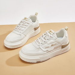 回力 女鞋小白鞋女2023春季新款厚底板鞋女士透气运动休闲鞋子女款