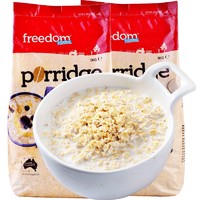 freedom FOODS 澳菲顿澳洲全麦纯燕麦片即食无糖营养高纤早餐冲饮速食麦片1kg *2