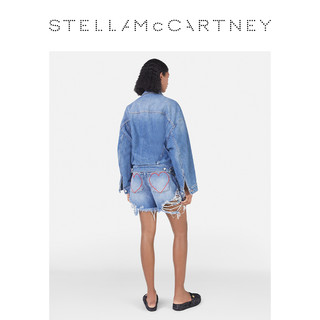 STELLA McCARTNEY 斯特拉·麦卡特尼 仲夏之爱胶囊系列 女士短外套 6D01763SPH314406 蓝色 34