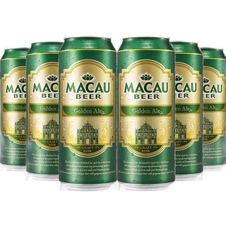 MACAU BEER 澳门啤酒 麒麟旗下精酿啤酒小麦澳门啤酒 500ml*4听