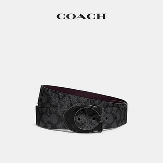 COACH/蔻驰 经典标志标志性搭扣可剪裁双面腰带