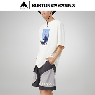 BURTON伯顿S24新品男女PHOTO 短袖T恤圆领经典板花T恤休闲111016 11101699100 S