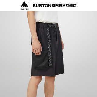 BURTON伯顿S24新品男士短裤运动休闲裤子宽松透气短裤111024 11102499001 S