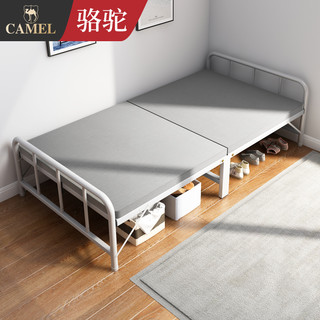 骆驼折叠床单人床家用午休成人午睡加固硬板简易铁架小床加床拼床 拍120或150尺寸的 联系在线客服