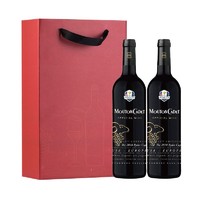 MOUTON CADET 木桐嘉棣 莱德杯 干红葡萄酒 750ml*2瓶 礼盒装