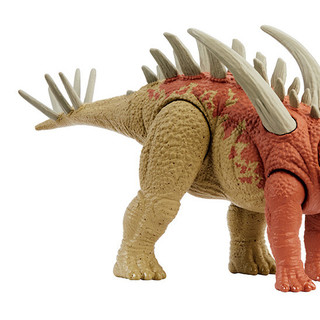 MATTEL 美泰 侏罗纪世界 狂野攻击恐龙系列 HLN63-HLN68 沙漠系-巨棘龙 模型