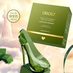 deold 遞歐 綠色高跟鞋造型香水30ml自然淡香持久留香小眾花香水女士香氛噴霧
