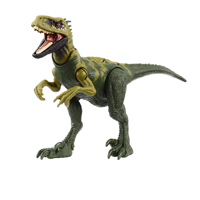 MATTEL 美泰 侏罗纪世界 狂野攻击恐龙系列 HLN63-HLN69 丛林系-野蛮盗龙 模型