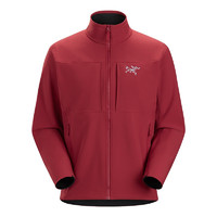 始祖鸟（ARC’TERYX）男子 Gamma MX Jacket 户外登山防风保暖软壳夹克 Bordeaux/波尔多红 S