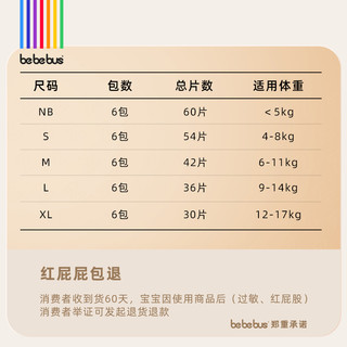 BeBeBus 装仔纸尿裤全码超薄透气