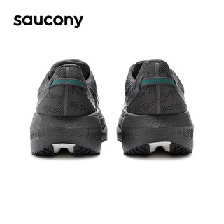 Saucony索康尼胜利20强缓震跑步鞋跑鞋男鞋减震运动鞋TRIUMPH20 深灰色 42.5