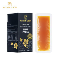 WATSON & SON 沃森麦卢卡蜂蜜 沃森新西兰进口麦卢卡10+蜂蜜天然便携独立小包装12条卡片咔嚓蜜