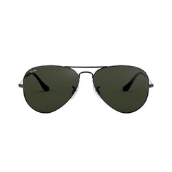 Ray-Ban 雷朋 RayBan雷朋太阳镜男飞行员墨镜蛤蟆镜0RB3025 色号W0879枪色框绿片尺寸58